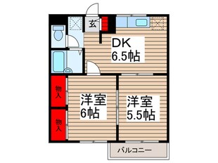 エステートピア政光１の物件間取画像